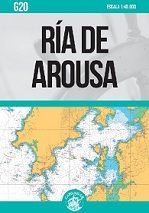 CARTA NAUTICA G20. RIA DE AROUSA (PLEGADA)