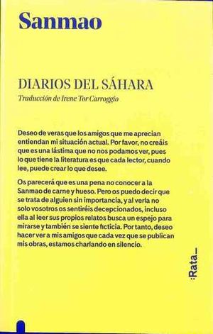 DIARIOS DEL SÁHARA