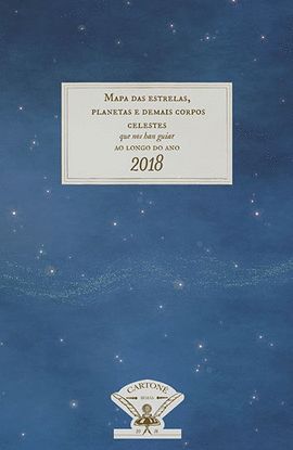 AXENDA 2018 MAPA DAS ESTRELAS, PLANETAS E DEMAIS CORPOS CELESTES