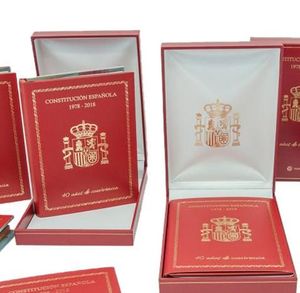 ESTUCHE CONSTITUCION ESPAOLA 1978-2018