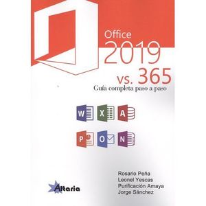 OFFICE 2019 VS 365