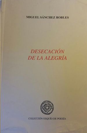 DESECACIN DE LA ALEGRA