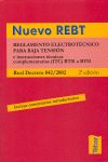 NUEVO REBT REGLAMENTO ELECTROTECNICO PARA BAJA TENSION E INSTRUCCIONES