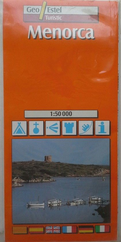 MAPA DE MENORCA 1.50.000 / 1 CM=500 M