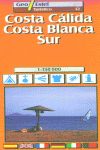 COSTA C�LIDA/COSTA BLANCA SUR, 1:150 000 / 1 CM = 1,5 KM