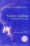 CARTAS INDITAS (A GREGORIO DEL CAMPO)