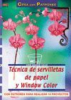 SERIE WINDOW COLOR N 15. TCNICA DE SERVILLETAS DE PAPEL Y WINDOW COLOR