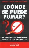 �D�NDE SE PUEDE FUMAR?