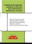 CUESTIONARIOS DE RESPUESTAS M�LTIPLES DE DERECHO