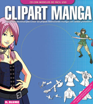 CLIPART MANGA (+CD CON MODELOS DE FACIL USO)