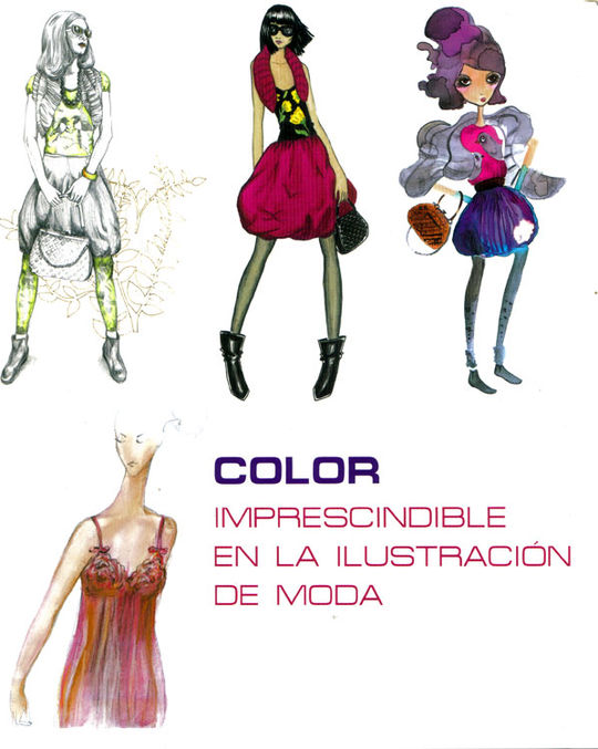 COLOR-IMPRESCINDIBLE EN ILUSTR. DE MODA