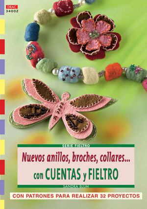 SERIE FIELTRO N� 2. NUEVOS ANILLOS, BROCHES, COLLARESCON CUENTAS Y FIELTRO