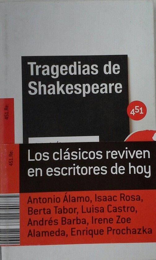 TRAGEDIAS DE SHAKESPEARE