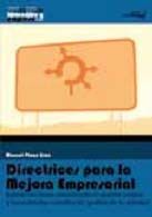 DIRECTRICES PARA LA MEJORA EMPRESARIAL