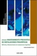 UF0416 MANTENIMIENTO PREVENTIVO DE INSTALACIONES FRIGOR�FICAS