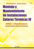 MONTAJE Y MANTENIMIENTO DE INSTALACIONES SOLARES TRMICAS IV