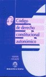 C�DIGO DE DERECHO CONSTITUCIONAL AUTON�MICO