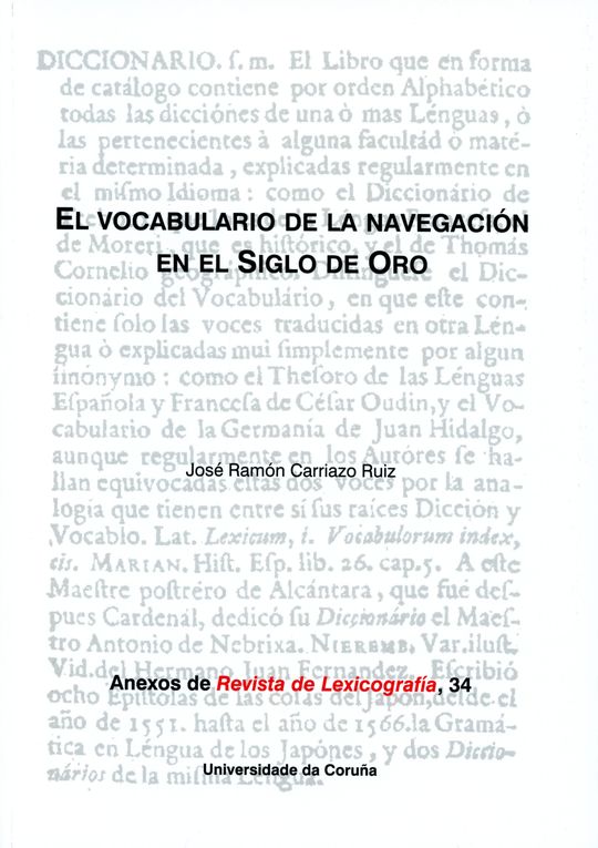 EL VOCABULARIO DE LA NAVEGACIN EN EL SIGLO DE ORO