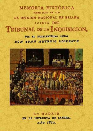 MEMORIA HIST�RICA SOBRE LA INQUISICI�N