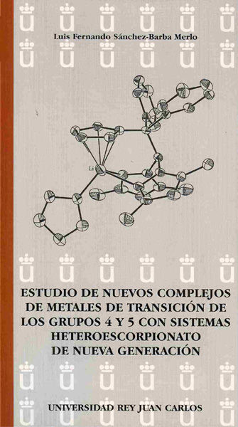 ESTUDIO DE NUEVOS COMPLEJOS DE METALES DE TRANSICION DE LOS GRUPOS 4 Y