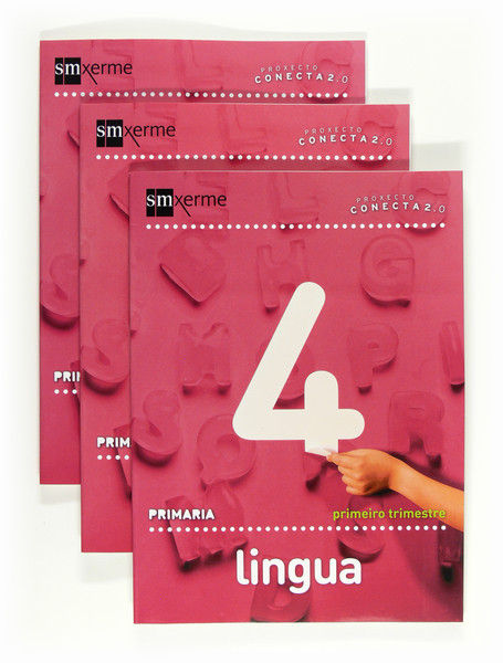 LINGUA. 4 PRIMARIA. CONECTA 2.0. TRIMESTRES