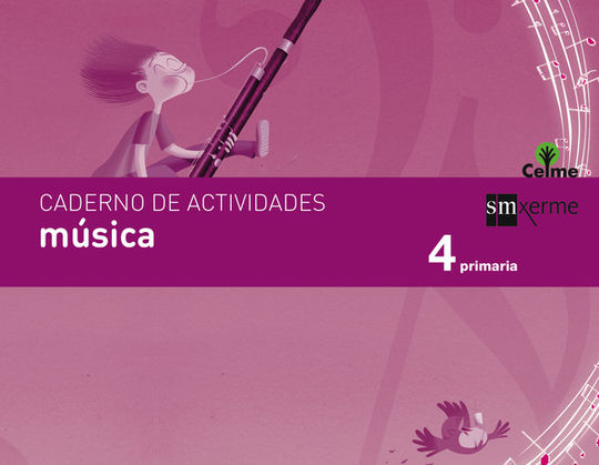 CADERNO M�SICA. 4 PRIMARIA. CELME