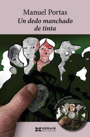 UN DEDO MANCHADO DE TINTA