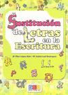 SUSTITUCIN DE LETRAS EN LA ESCRITURA