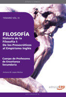 OPOSICIONES ENSEANZA SECUNDARIA FILOSOFIA TEMARIO VOL. 4