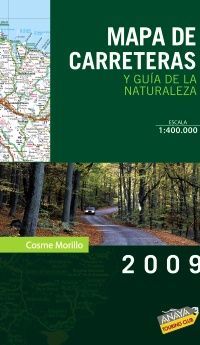 MAPA DE CARRETERAS Y GUA DE LA NATURALEZA DE ESPAA 1:340.000 - 2012