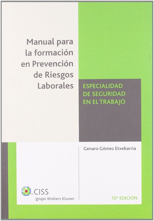 MANUAL PARA LA FORMACION EN PREVENCI�N DE RIESGOS