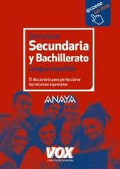 DICCIONARIO DE SECUNDARIA Y BACHILLERATO LENGUA ESPAOLA