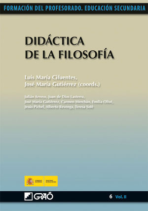 DID�CTICA DE LA FILOSOF�A