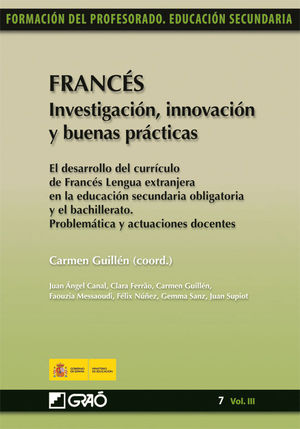 FRANC�S. INVESTIGACI�N, INNOVACI�N Y BUENAS PR�CTICAS