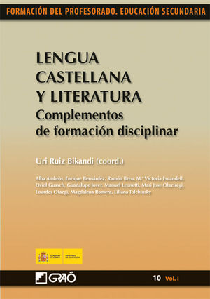 LENGUA CASTELLANA Y LITERATURA. COMPLEMENTOS DE FORMACI�N DISCIPLINAR