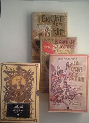AVVENTURE IN AFRICA (3 VOL.) LA COSTA D'AVORIO - LE PANTERE DI ALGERI - I BRIGANTI DEL RIFF
