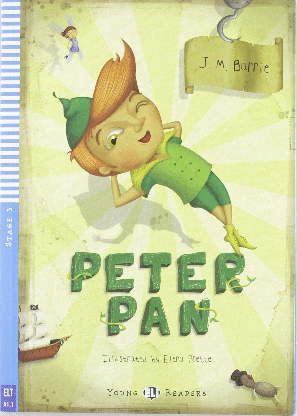 PETER PAN +CD A1.1 STAGE 3 YOUNG READERS