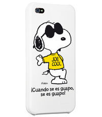 CARCASA IPHONE 5 - 5S SNOOPY CUANDO SE ES GUAPO SE ES GUAPO