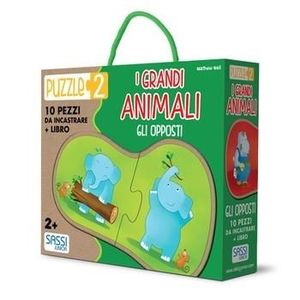 CAJA PUZZLE GRANDES ANIMALES -OPUESTOS-