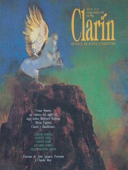 CLARIN REVISTA DE NUEVA LITERATURA N� 13 ENERO-FEBRERO DE 1998