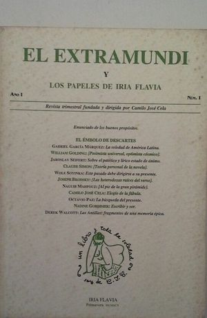 EL EXTRAMUNDI Y LOS PAPELES DE IRIA FLAVIA - A�O I - N�M. I - ISSN 1134-9905