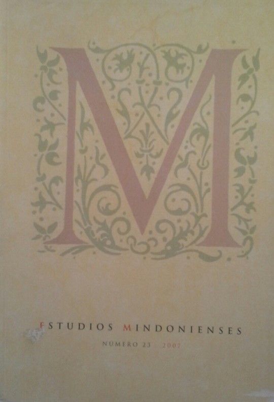 ESTUDIOS MINDONIENSES N� 23 - 2007