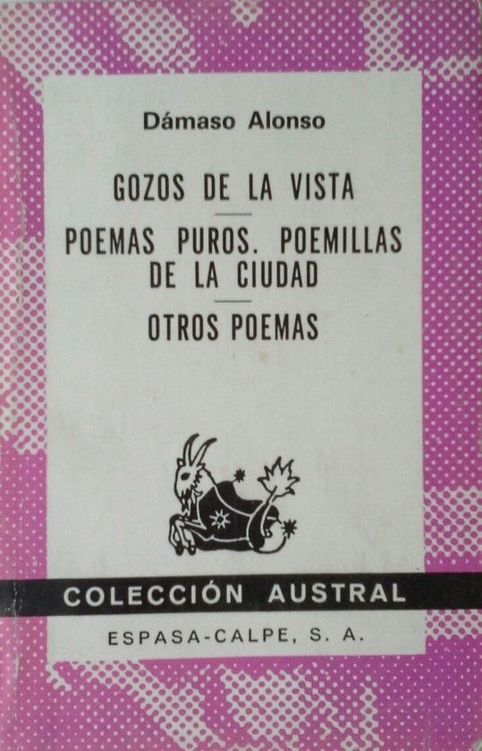 GOZOS DE LAVISTA POEMAS PUROS POEMILLAS DE LA CIUDAD OTROS POEMAS