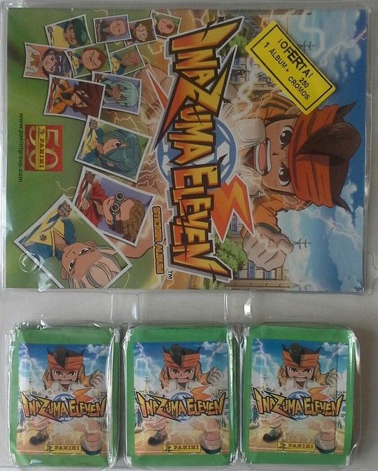 ALBUM INAZUMA ELEVEN + CROMOS
