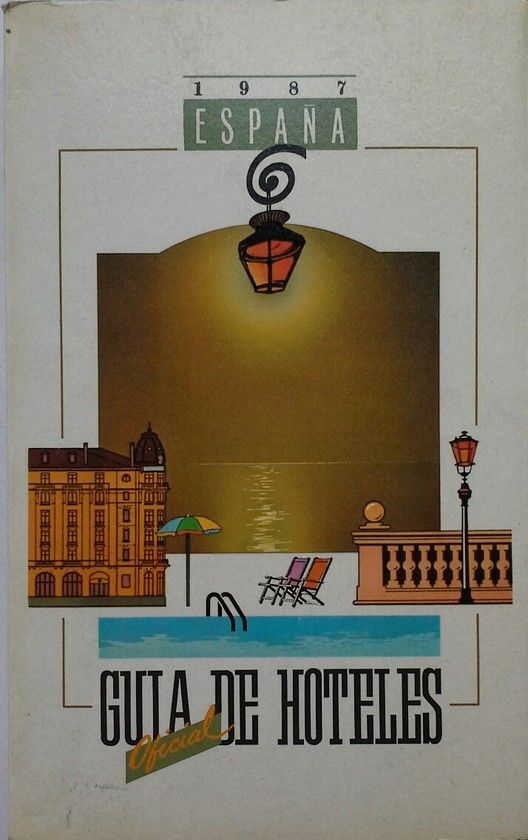 GUIA DE  HOTELES ESPAA 1987