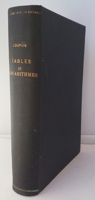 TABLES DE LOGARITHMES . FRANCES