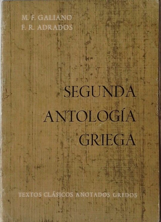 SEGUNDA ANTOLOGIA GRIEGA