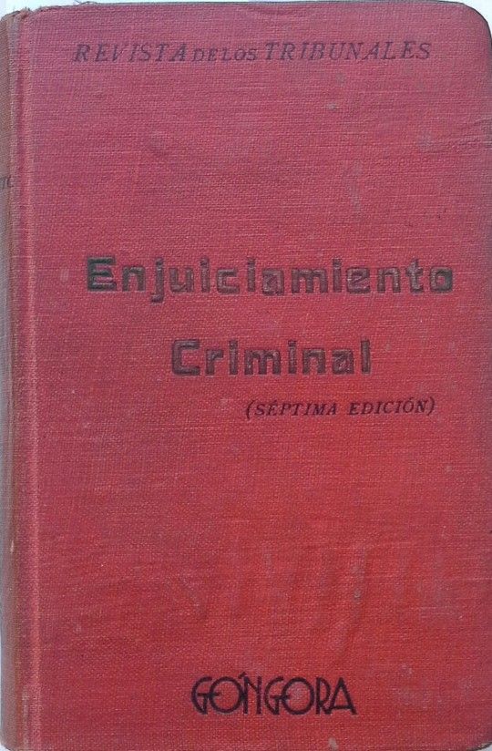 ENJUICIAMIENTO CRIMIMAL