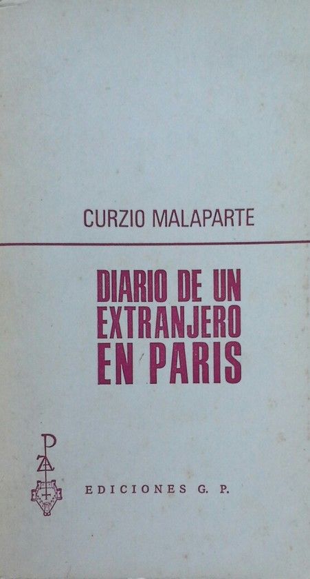 DIARIO DE UN EXTRANJERO EN PARIS