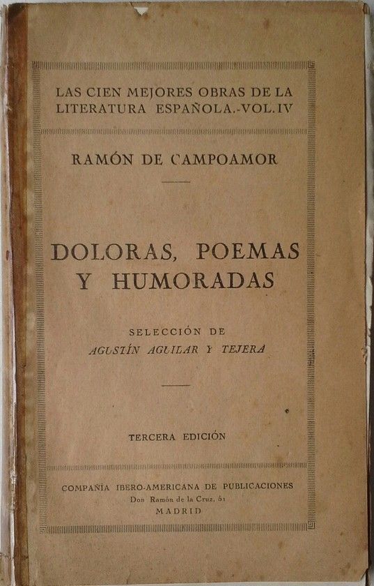 DOLOROSAS POEMAS Y HUMORADAS